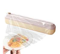 Dispenser for aluminium foil with cutter, reusable holder for cling films, dispenser for aluminium foil with cutter for drawers, for freezer, fridge, wall cabinet, drawer