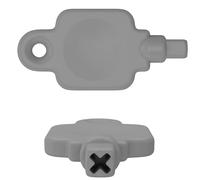 Dispenser Key Replacement for Cintas Dispensers - Cintas Paper Towel Dispenser Key with an X Compatible with Select Models - Also Compatible with Georgia Pacific Dispensers (1 Pack)