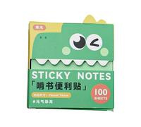 Dispenser Memo Sheets for Written Notes, Dinosaur | 100-Sheet Dispenser Box, Sheet Presented At the Opening, Short Messages and Keywords for Desk Organization