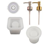 Dispenser Pump Bottle Resin Mold Kit, for Soap Shampoo Lotions and Creams Pump Bottles Mold for Hand Sanitizer Conditioner Home Decor style2 Pump Bottle Silicone Mold,Soap Dispenser Resin