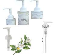 Dispenser Pumps Compatible with Olaplex No. 4 Shampoo and No. 5 Conditioner 8.5 oz, 250 ml Size Bottles, One White Pump Only by Ultra Essentials