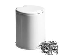 - Dispenser, Qtip Holder Dispenser, Cotton Bud Dispenser with Pop-Up Lid, Multifunctional Cotton Bud Organiser, Portable Storage Box for Desk, Bag, Handbag, Backpack