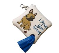 Dispenser Sacchetti per Escrementi Canini,Porta Sacchetti Igienico con Accessorio per | Pratico per Passeggiate con Cuccioli Facile da Pulire per Adulti e Famiglie
