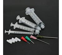 Dispensers Applicator Syringes Set, 1/3/5/10ml Dispensing Syringes With Dispensing Needles And Caps for DIY Quilling, Acrylic Painting, Oiler Bottle, Craft, Artwork Hobbies