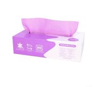 Dispensing Dish Cloths, 20x20 cm, Reusable Wiping Cloths for Kitchen Cleaning, Ultra-Fine Fiber Material, Convenient Boxed Dispenser, for Home and Kitchen Use(Shallow purple)
