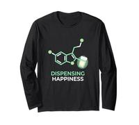 Dispensing Happiness Pharmacy Medical Technician Pharmacist Long Sleeve T-Shirt