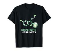 Dispensing Happiness Pharmacy Medical Technician Pharmacist T-Shirt
