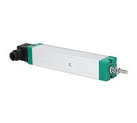 Displacement Sensor, Stainless Linear Potentiometer, Linear Position Sensor Steel Injection Machine Electronic Ruler Pull Rod Type Displacement Transducer Compatible with All