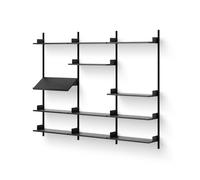 Display 1900 Wall Shelf Black Ash New Works - 5712826419892