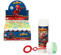 36 x Spiderman Marvel - Puzzle Maze Tub Of Bubbles 60ml Wholesale Box