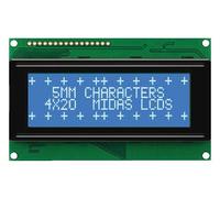 Display, ALPHANUMERIC, 20X4, White, Alphanumeric LCD Displays, Qty.1 | MC42005A6W-BNMLW-V2