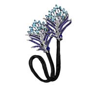 Display Angel Wings Elegant Hair Bun Maker, Rhinestone Flower Hairstyle Shaper Accessories Angel Wings Light Luxury Elegant Hair Plate, Elegant Twist Hairpin, A Tool To Fix The Ball Head