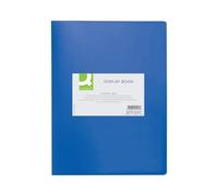 Display Book 10 Pockets Blue Polypropylene pack of 20 Del next working day