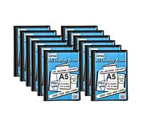 Display Book - 24 Pockets Black Presentation A5 Display Book Folder Folio for Professionals, Business, Students, Projects, School, College & Personal Use by Arpan (4)