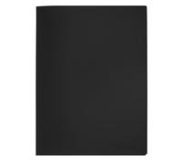 Q-CONNECT Display Book PP A4 380 Micron 20 Pockets Black – Top Open (Document Archiving)