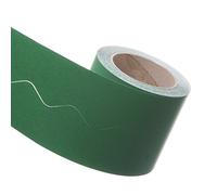 Display Border Roll Scalloped Edge Paper 100 Metre Pack Size : 1 Roll (Emerald Green)