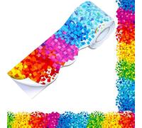 Display Borders for Classrooms,Display Borders for School Classroom Decorations,Wallpaper Borders Self Adhesive,Trim Bulletin Boards for Classroom Bulletin Board Decorations(Colorful Dot Border Trim)