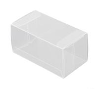 Display Box Case, 20/25/50pcs Clear Storage Container 1:64 Toys Car PVC Protector Box Case Display Box, 41X43X82mm(25pcs)