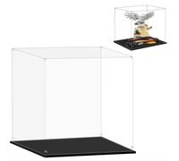 Display box compatible with Lego 76391 Hogwarts Hedwig Harry Potter, dustproof display case (brick models not included)(2mm)