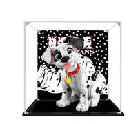 Display Box for LE-GO for 101 Dalmatians Puppy 43269- Acrylic Dustproof Transparent Custom Display Case,The geart gift for building block collectors (No Model) (background E)
