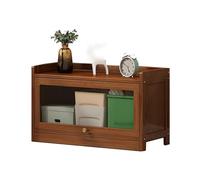 Display Cabinet - 1/2/3/4/5/6 Tier Wooden Bookcase for Collectibles, Toys, and Figures - Organizer Shelf for Home Living Room and Bedroom