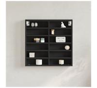 Vidaxl Vitrine Cabinet Black 60X8.5X58 Cm Engineered Wood