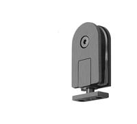 Display Cabinet Glass Door Hinge 360 ° Rotary Clip Shower Room Bathroom Heaven Earth Upper Lower Shaft(RT-1004)