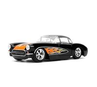 Display Cars 1:24 For 1957 Alloy Muscle Car Diecast Miniature Scale Vehicle Model Nostalgic Souvenir Collection or Gift