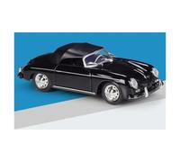 Display Cars 1:24 For 356A Speedster Alloy Sport Car Model Diecast Metal Classic Vehicle Model Nostalgic Souvenir Collection or Gift(Black)