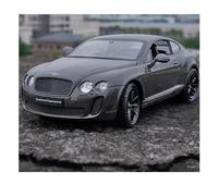 Display Cars 1:24 For Bentley Continental Supersports GT Alloy Car Model Diecast Simulation Vehicles Car Model Ornaments Collection or Gift(Grey)