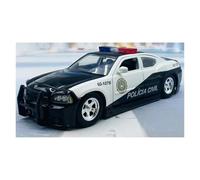 Display Cars 1:24 For Charger 2006 Police Alloy Car Diecast Multi-purpose Vehicle Model Suitable For Gift Giving Collection or Gift