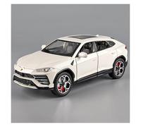 Display Cars 1:24 For URUS Bison SUV Coupe Alloy Car Model Multi-purpose Vehicle Ornamental Souvenir Collection or Gift(White)