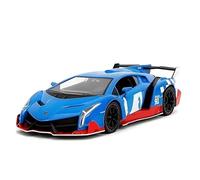 Display Cars 1:24 For Veneno Supercar Alloy Diecast Vehicle Miniature Scale Model Collection Souvenir Collection or Gift