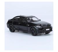 Display Cars 1/32 For 3 Series 320i Alloy Car Model Diecast Metal Multi-purpose Vehicle Ornamental Souvenir Collection or Gift(Black)