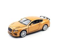 Display Cars 1/32 for Bentley Continental Supersport Diecast Alloy Metal Miniature Car Model Display Car Collection or Gift(Yellow)