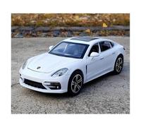 Display Cars 1:32 For Panamera Coupe Diecast Alloy Multi-purpose Car Model Suitable For Gift Giving Collection or Gift(White)