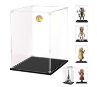 Display case 20x20x35cm for Lego Architecture Eiffel Tower 21019, 3mm Transparent Acrylic Dustproof Presentation Box for Groot 76217 76249 | Marvel Infinity Gauntlet 76191 76223