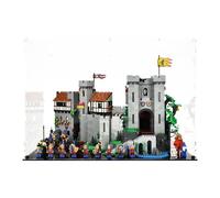 Display Case compatible with Lego 10305 Lion Knights' Castle - (Clear Back Panel)