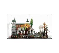 Display Case compatible with Lego 10316 Icons: Lord of the Rings Rivendell - (Clear Back Panel)