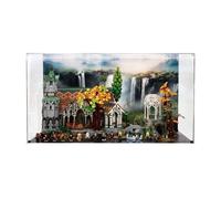 Display Case compatible with Lego 10316 Icons: Lord of the Rings Rivendell - (Special Edition)