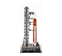 Display Case compatible with Lego 10341 NASA Artemis Space Launch System - (Clear Back Panel)