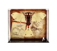 Display Case compatible with Lego 10363 Leonardo da Vinci's Flying Machine - (Printed back panel)