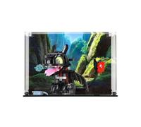 Display Case Compatible With Lego 10375 How to Train Your Dragon: Toothless, (Printed 1 Back Panel)