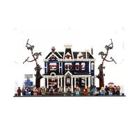 Display Case Compatible with LEGO 11370 Stranger Things: The Creel House - Display Case (Closed House), Clear Back Panel