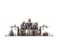 Display Case Compatible with LEGO 11370 Stranger Things: The Creel House - Display Case (Open House), Clear Back Panel
