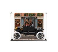 Display Case Compatible with LEGO 11376 Ford Model T - Display Case, (Special Edition (Printed Back & Base Panel))