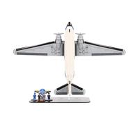 Display Case Compatible with LEGO 11378 Douglas DC-3 PAN AM Airliner - Display Stand