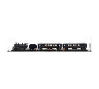 Display Case compatible with Lego 21344 The Orient Express Train - (Clear Back Panel)