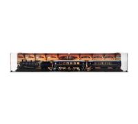 Display Case compatible with Lego 21344 The Orient Express Train - (Print 1 Back Panel)