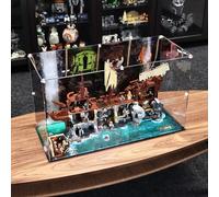 Display Case compatible with LEGO 21363 The Goonies - Special Edition (Printed Base & Back Panel)